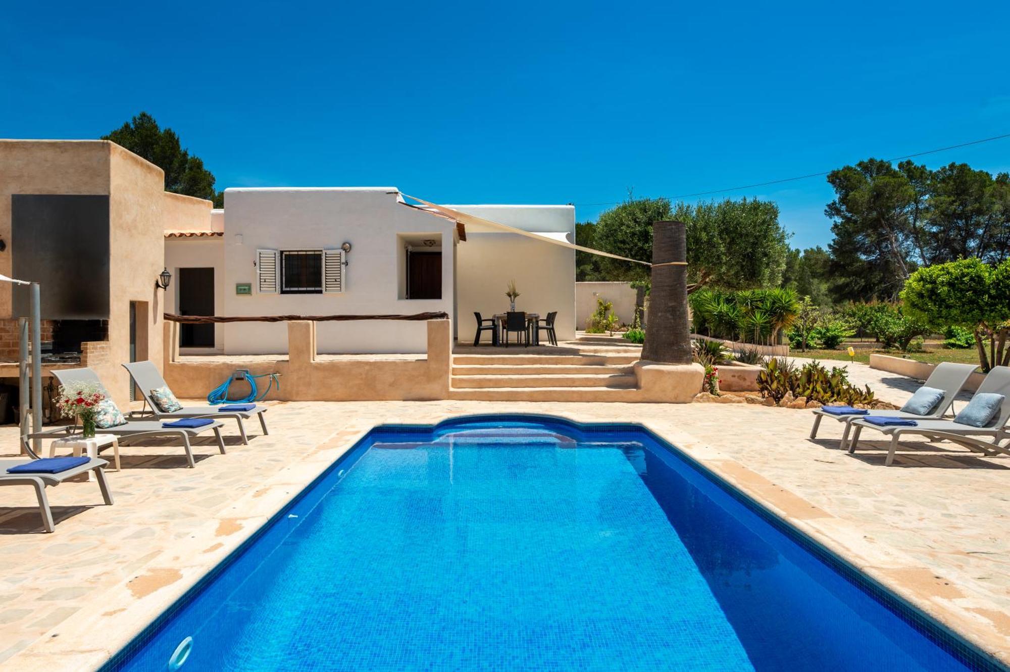 Villa Can Carreras Sant Llorenc de Balafia Exteriör bild