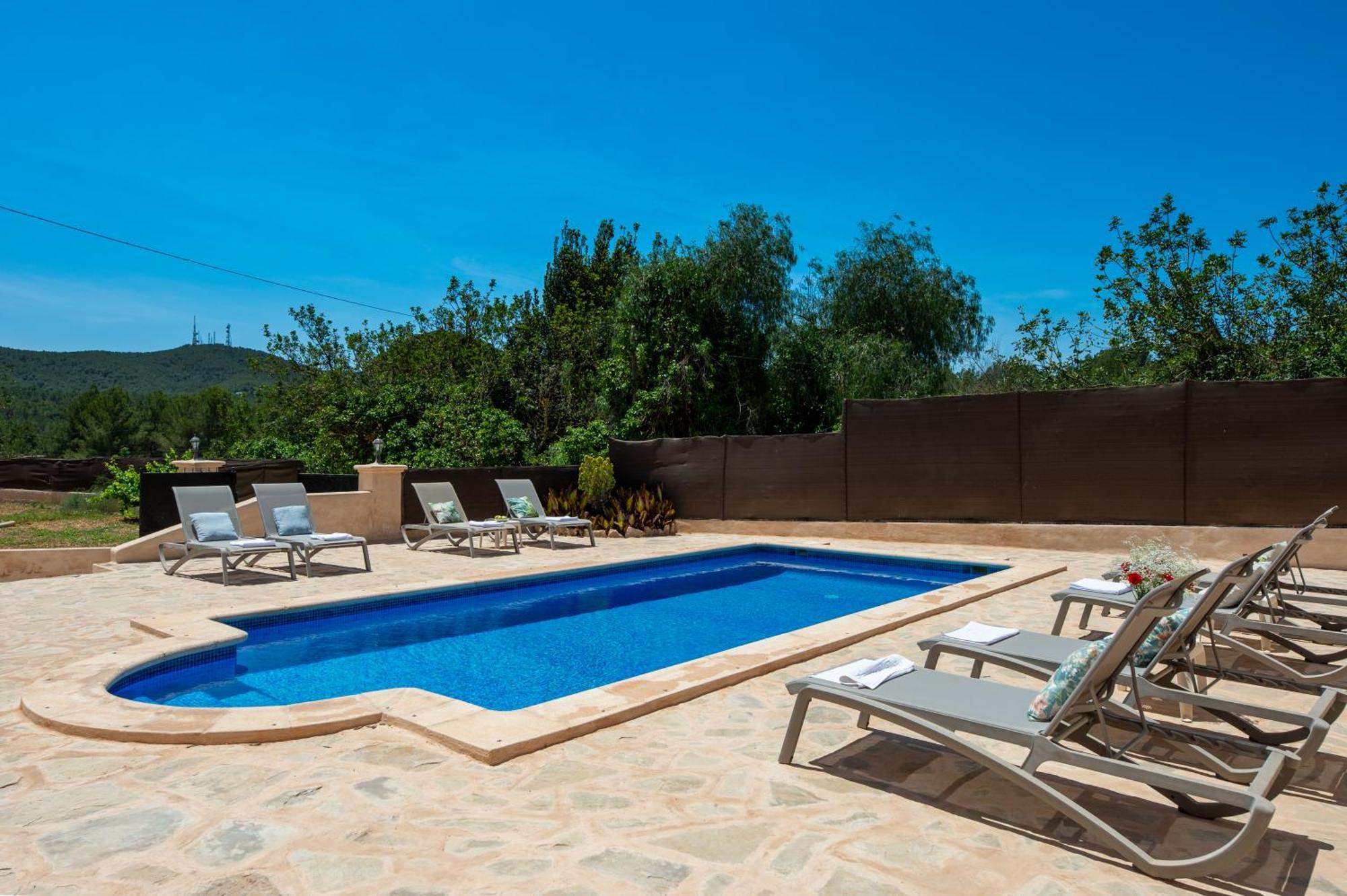 Villa Can Carreras Sant Llorenc de Balafia Exteriör bild
