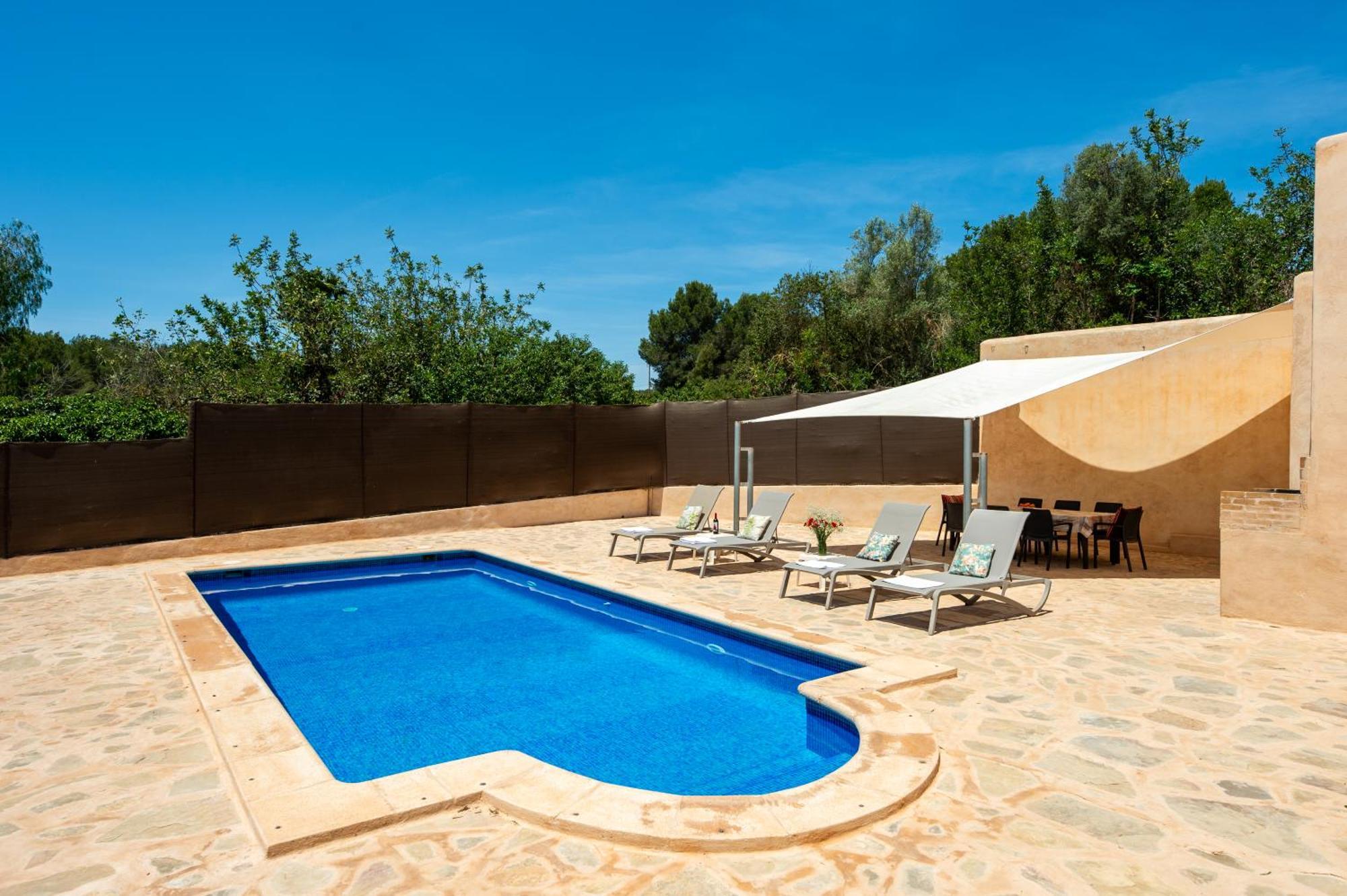 Villa Can Carreras Sant Llorenc de Balafia Exteriör bild